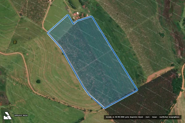 Imagem de satélite de Fazenda Santa Luiza - Parte 1 em Duartina - SP