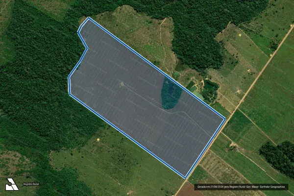 Imagem de satélite de / MACHADINHO D'OESTE - LOTES 531 E 532 UNIFICADOS