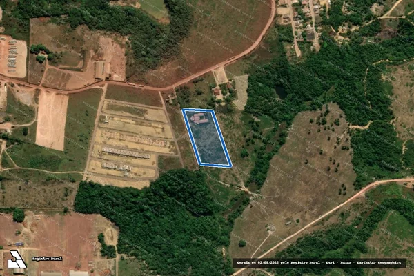 Imagem de satélite de CHACARA UNIAO_GLEBA SANTA CRUZ - UNICA em Itaituba - PA