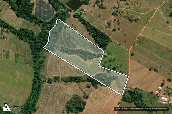 Imagem de satélite de FAZENDA MAMOEIRO - Parte 1 em Inhumas - GO
