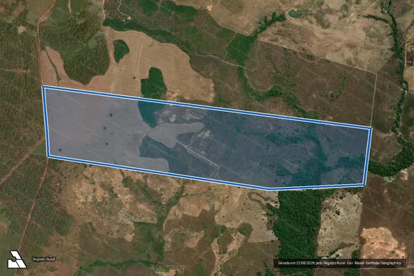 Imagem de satélite de Fazenda Vista Alegre - Parte 1 em Redenção - PA