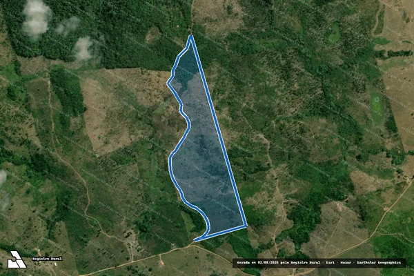 Imagem de satélite de FAZENDA PROGRESSO - PARCELA 02 em Pacajá - PA
