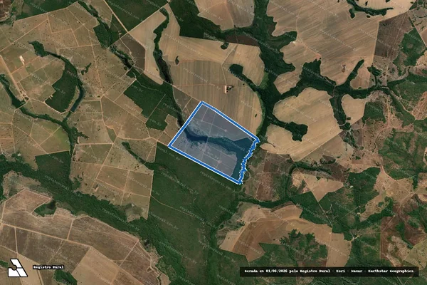 Imagem de satélite de FAZENDA RETIRO DA MADRUGADA II  - FAZENDA RETIRO DA MADRUGADA II em Figueirópolis - TO