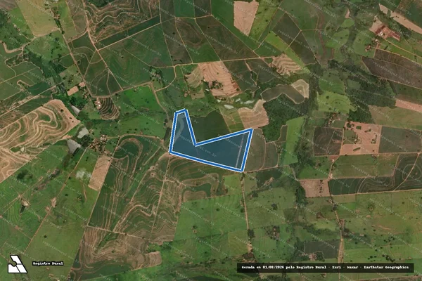 Imagem de satélite de Sitio Santa Maria / Área  “C” em Araçatuba - SP