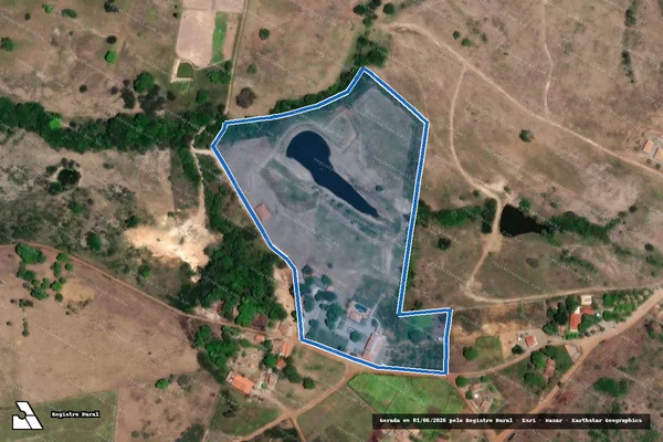 Imagem de satélite de SITIO GANDU - SITIO GANDU em Itabaiana - SE