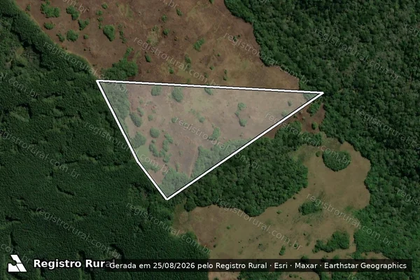 Imagem de satélite de FAZENDA SANTO EXPEDITO - Parte 2 em São Francisco de Paula - RS