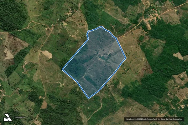 Imagem de satélite de PA. BOA ESPERANÇA DO BURGO LOTE 68 / Parte 1