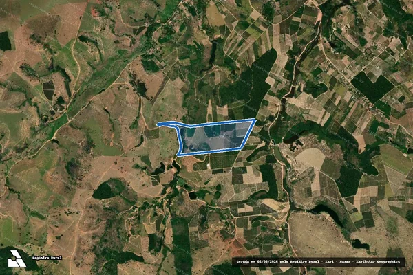 Imagem de satélite de Fazenda Nova Verona - PARCELA 01 em São Mateus - ES