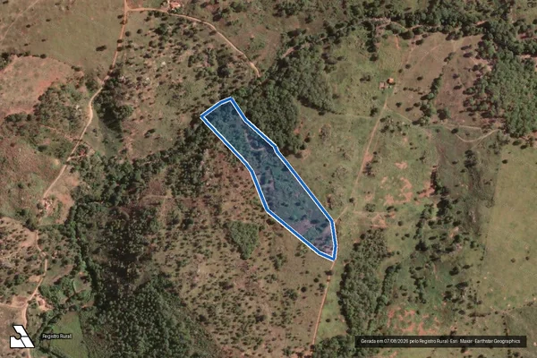 Imagem de satélite de Sítio das Lages / Parte 1