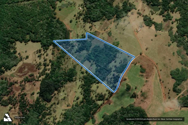 Imagem de satélite de FAZENDA DOS MENINOS - Única em Campo Belo do Sul - SC