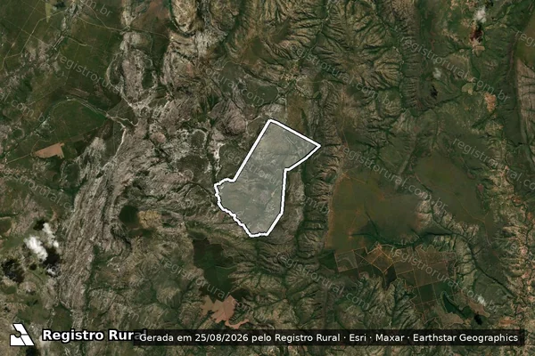Imagem de satélite de FAZENDA RIACHO DE DONA ROSA - TAPAGEM - FAZENDA RIACHO DE DONA ROSA ? TAPAGEM em Riacho dos Machados - MG