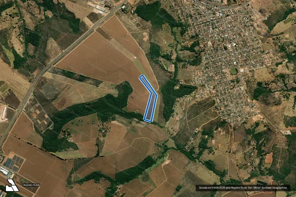 Imagem de satélite de FAZENDA SOLEDADE / Parte 2  - PARTE 2 em Abadiânia - GO