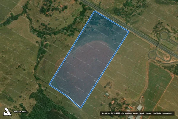 Imagem de satélite de Sítio Facholi - Sítio Facholi em Santo Anastácio - SP