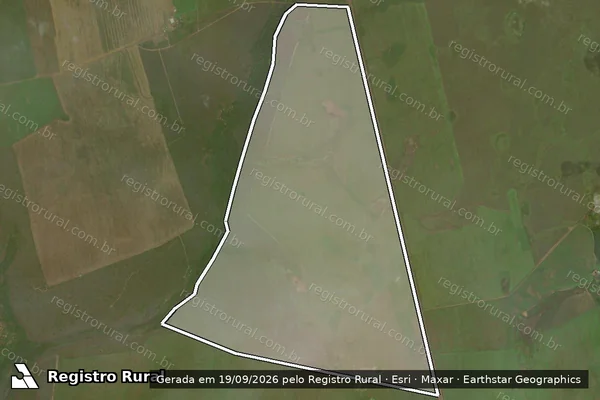 Imagem de satélite de Fazenda São Gabriel