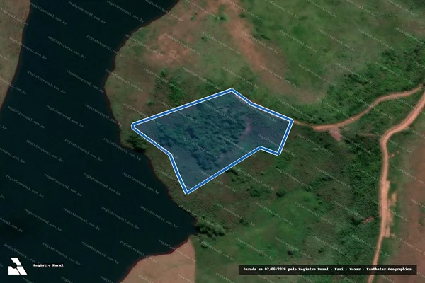 Imagem de satélite de FAZENDA MARREQUINHOS - 38 em Ewbank da Câmara - MG