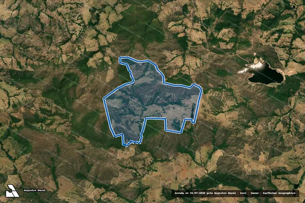 Imagem de satélite de FAZENDA VANESSA DY LARA - Gleba I em Itapaci - GO