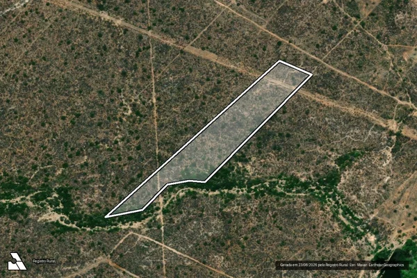 Imagem de satélite de P. A. RIACHO SECO ? LOTE 17 - LOTE 17 ? B em Sertânia - PE