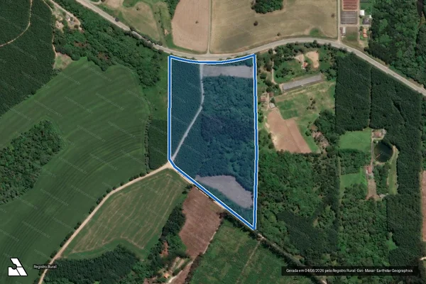 Imagem de satélite de FAZENDA VELHO TROPEIRO em Rio Negrinho - SC
