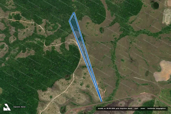 Imagem de satélite de FAZENDA ARARUNA - PARTE DESMEMBRADA em Alto Alegre - RR
