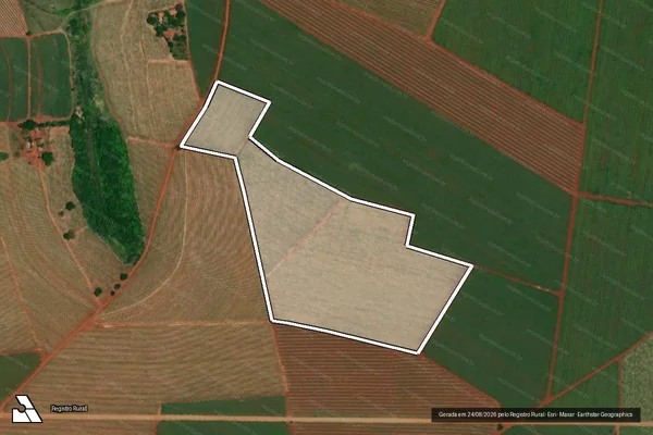 Imagem de satélite de SITIO SÃO LUIZ - Parte 1 em Jaú - SP