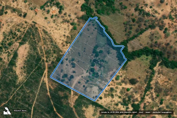 Imagem de satélite de SITIO PEIXE VIVO - SITIO PEIXE VIVO em Montes Claros - MG