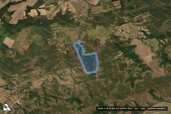 Imagem de satélite de Fazenda Córrego do Açude - Parte 1 em Paranatinga - MT