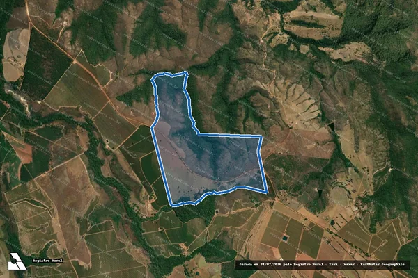 Imagem de satélite de Fazenda Araújos "Sucuri e Sussuarana" - PARTE 1 em Coromandel - MG