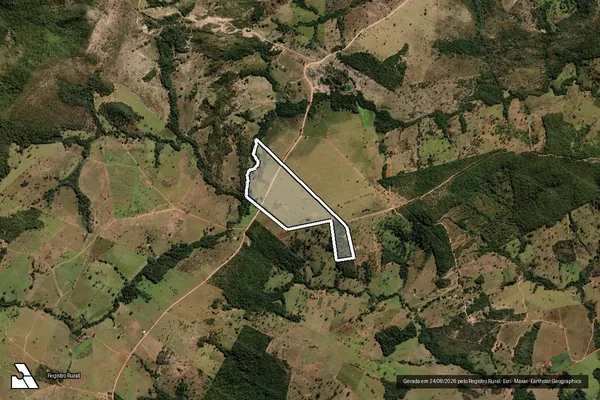 Imagem de satélite de FAZENDA CARRETÃO - Gleba 01 em Nova América - GO
