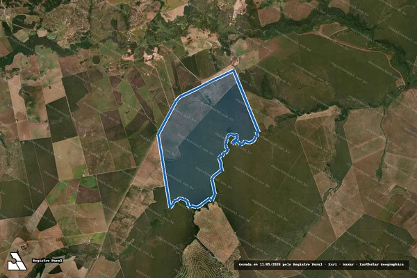 Imagem de satélite de Fazenda Dois Irmãos - Parte 1 em Primavera do Leste - MT