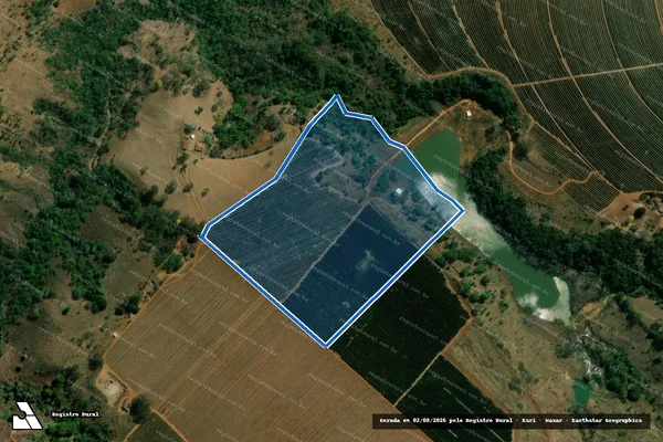 Imagem de satélite de Fazenda Colônia Agrícola - Fazenda Colônia Agrícola em Patos de Minas - MG