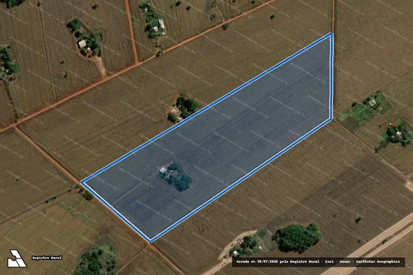 Imagem de satélite de P.A Vaianópolis Lote 13 - Lote 13 em Santa Helena de Goiás - GO