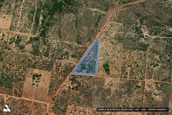 Imagem de satélite de PA SANTA MARIA - LOTE Nº 02 E - AGROVILA - 001 em São João d'Aliança - GO