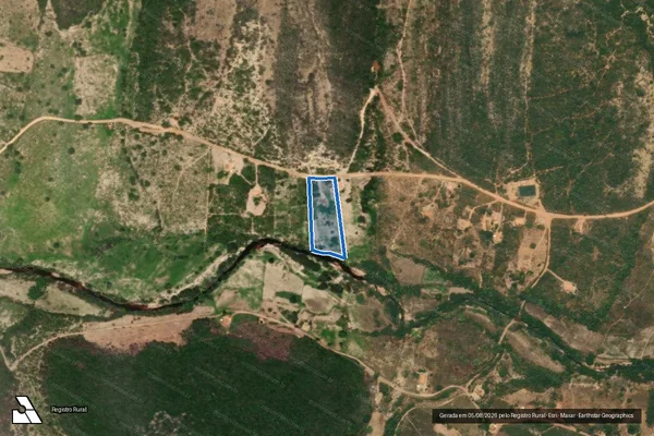Imagem de satélite de FAZENDA RIO PARDINHO - Parte 1 em Santo Antônio do Retiro - MG