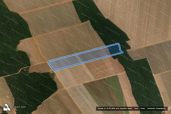 Imagem de satélite de FAZENDA SANTIN IV - GLEBA A em Sorriso - MT