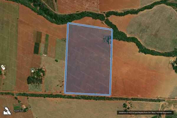 Imagem de satélite de P.A. UNIÃO FLOR DA SERRA ? LOTE 16 - Parte 1 em Planaltina - GO