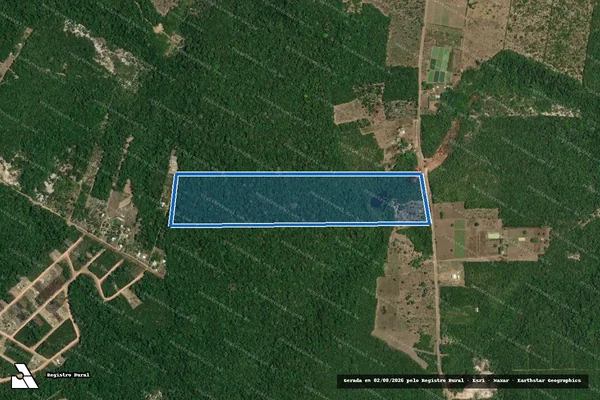 Imagem de satélite de PIC Bela Vista - Gleba 05 - Lote 14 - PIC Bela Vista -Lote 14 em Iranduba - AM