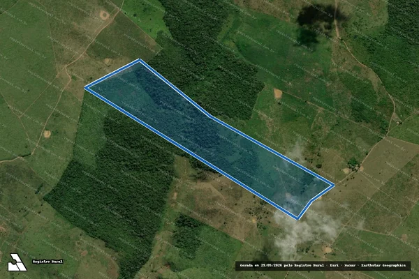 Imagem de satélite de FAZENDA SÃO JOSÉ II - PARTE 02 em Arame - MA