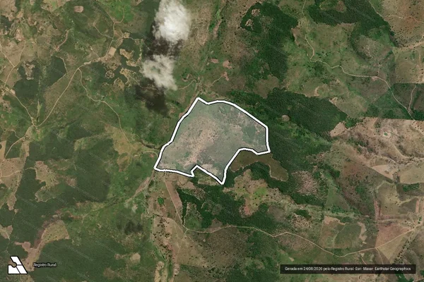 Imagem de satélite de FAZENDA SANTO ANTONIO - Parte 1 em Jequié - BA