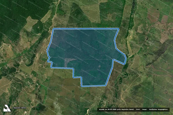 Imagem de satélite de FAZENDA GAMELEIRA em Teodoro Sampaio - BA