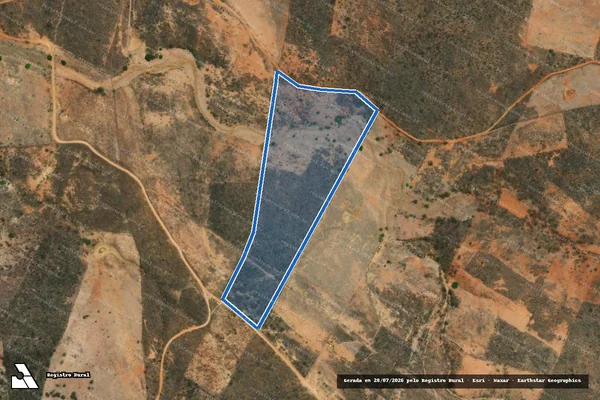 Imagem de satélite de BAIXIO DA LAGOA DATA CHAPEU - Parte 2 em Acauã - PI