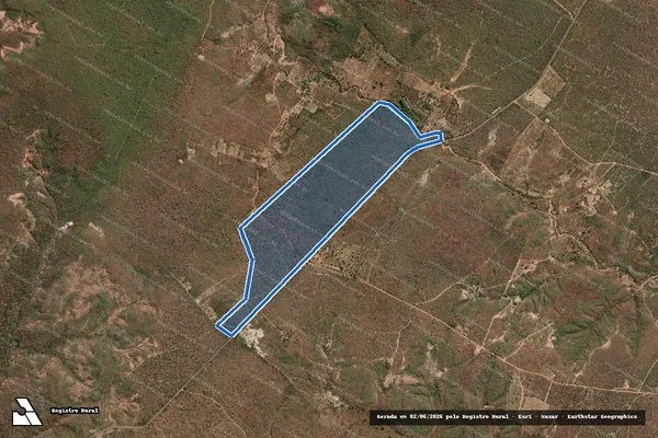 Imagem de satélite de FAZENDA CRUZ - DATA CRUZ - Parte 1 em Corrente - PI