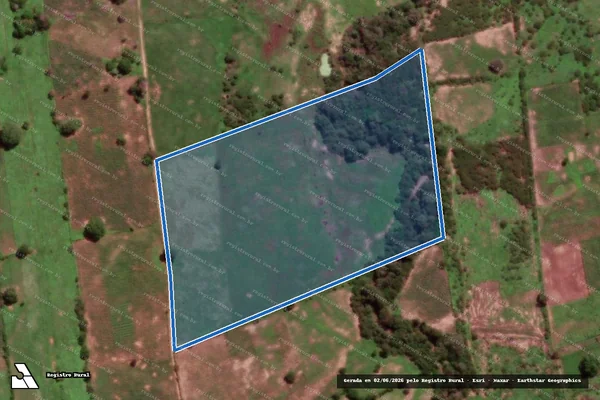 Imagem de satélite de SITIO JUAZEIRINHO ? LOTE 4532 - Parte 1 em Várzea Alegre - CE
