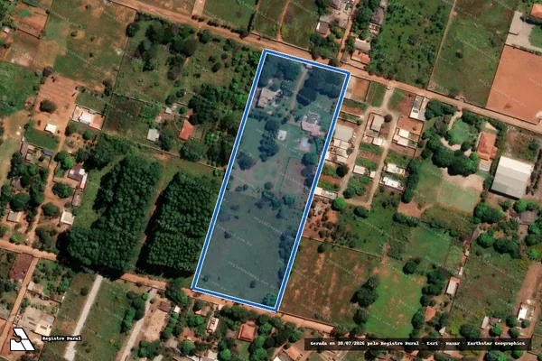 Imagem de satélite de Gleba nº 04; Reserva A; Lote nº 909; INCRA nº 09 - PICAG, Lote nº 909, Gleba nº 04 em Brasília - DF