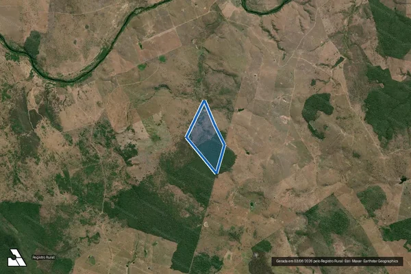 Imagem de satélite de CONJUNTO ZABELÊ em Itarantim - BA