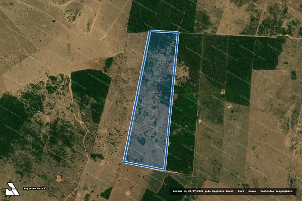 Imagem de satélite de FAZENDA SÃO JOSÉ, GLEBA SÍTIO NOVO - Parcela 1 em Amarante do Maranhão - MA