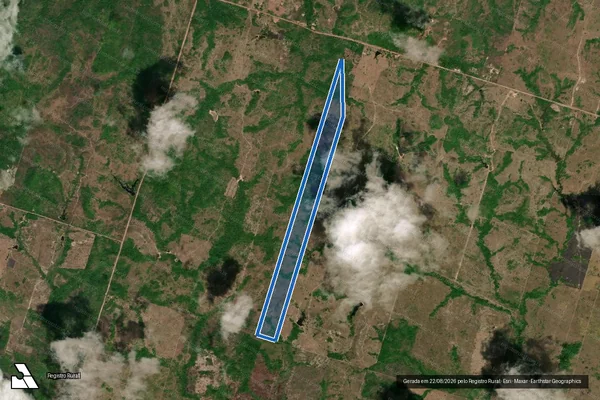 Imagem de satélite de LOTE N° 20/QUADRA XII - NOVA OLINDA DO MARANHÃO em Santa Helena - MA
