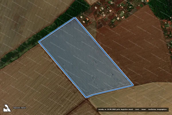 Imagem de satélite de FAZENDA LAGE - BOA VISTA - LAGE - 001 em Rio Verde - GO