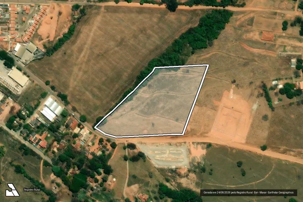 Imagem de satélite de Rancho Alegre ou Córrego São Domingos - Parte 3 em Passos - MG