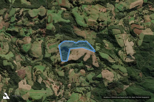Imagem de satélite de Fazenda Aida Nardi / Gleba 01 em None