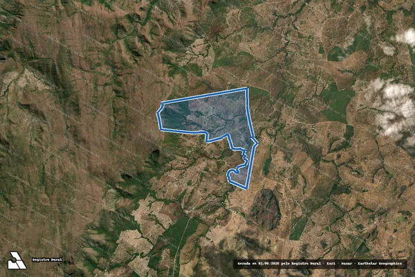 Imagem de satélite de FAZENDA VITORIA E SARZEDA em Campos Belos - GO